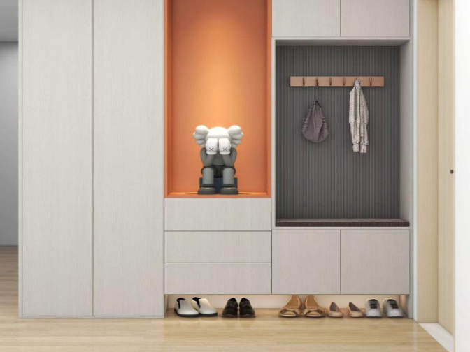 現(xiàn)代簡(jiǎn)約的入戶柜，簡(jiǎn)約實(shí)用，又不失格調(diào)！