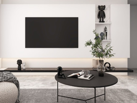 簡(jiǎn)單的顏色、利落的線條，展現(xiàn)出主人追求極簡(jiǎn)的生活態(tài)度