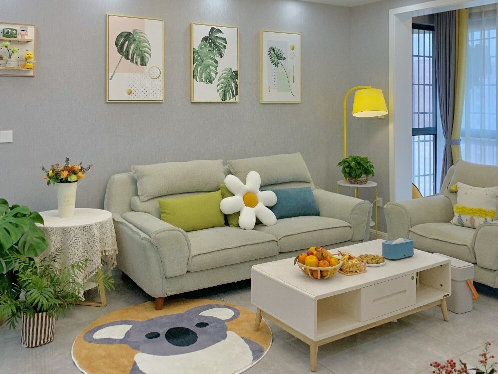 90平原木風(fēng)，小清新風(fēng)格家裝！