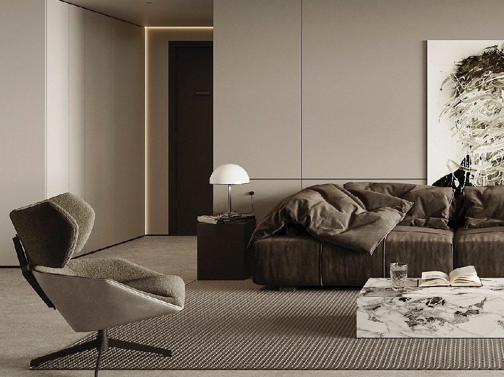 現(xiàn)代極簡意式輕奢設(shè)計(jì)